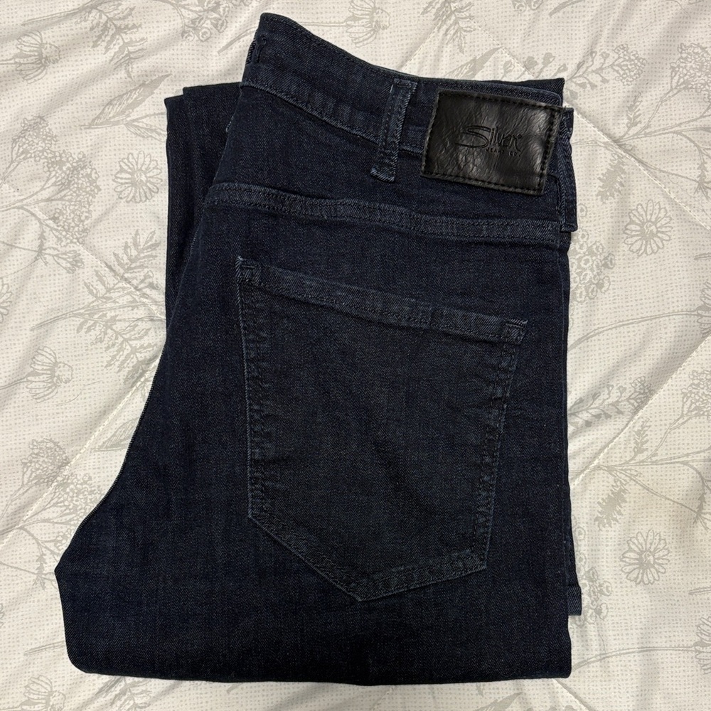 Silver Jeans Men's Deep Indigo Slim Jeans